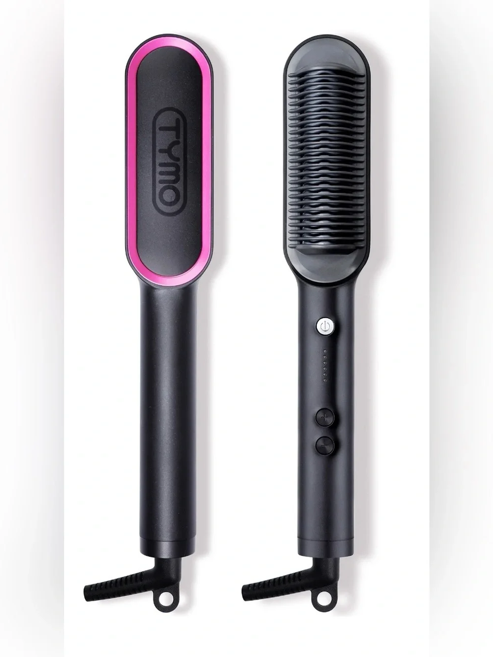 Tymo Pink & Black Hair Straightening Brush - Tymo